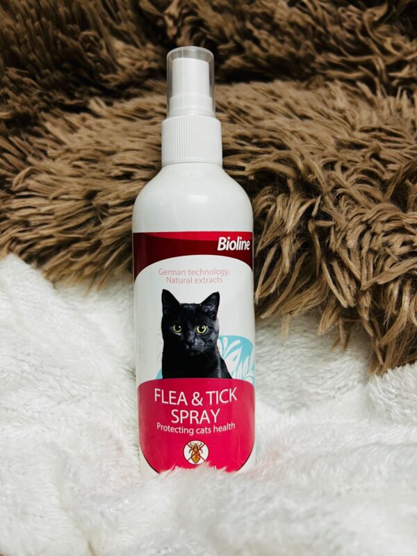 Bioline Flea & Tick Spray for Cat 175ml