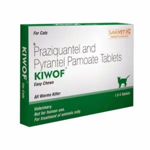 Kiwof Cat Deworming Tablets - Dewormer For cats ( 1 Tablet )