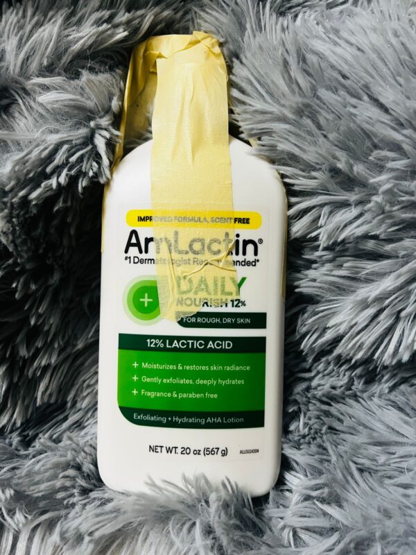 AmLactin Daily Nourish Lotion with 12% Lactic Acid Exfoliating & Hydrating Lotion 567g